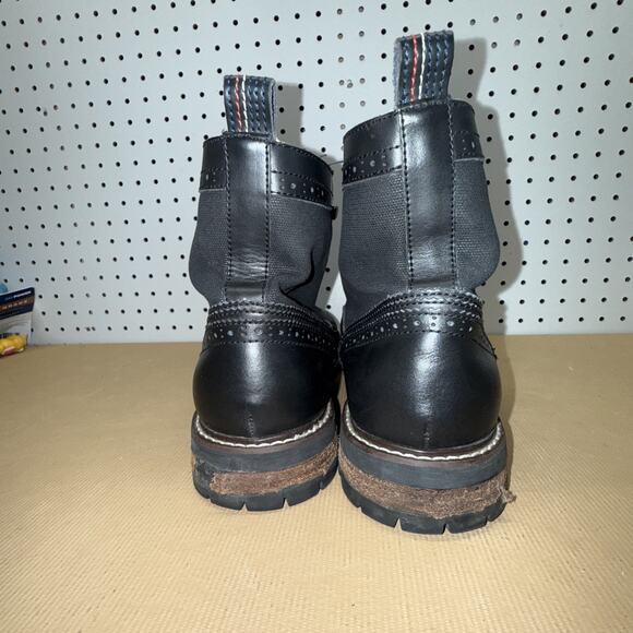 Size 12 - Men’s Tommy Hilfiger Boots Black Leather main image 4